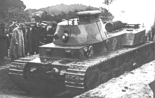 French FCM Char 2C Tank 1921-40 – Mike's Research