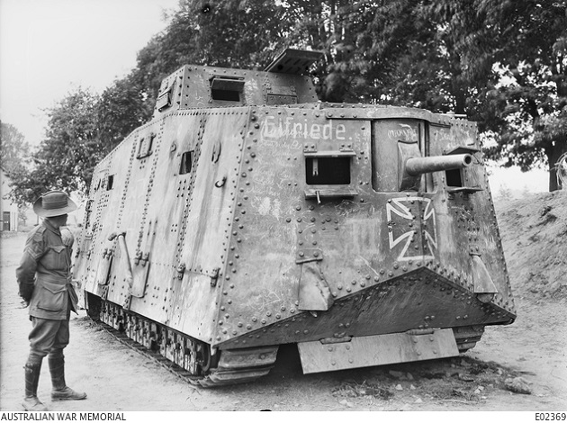 WWI Sturmpanzerwagen A7V – Mike's Research