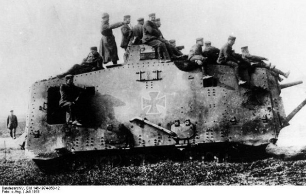 WWI Sturmpanzerwagen A7V – Mike's Research