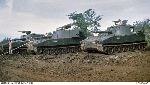 Howtar M108 and M109 Self-Propelled Howitzers in Vietnam – Mike's Research